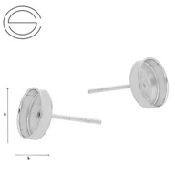 GMB -10 tyčinky - 10 mm základne strieborné pr. 925 GMB -10 tyčinky - 10 mm základne strieborné pr. 925