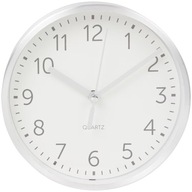 Hliníkové quartzové hodiny, 15 cm, stojace/závesné Hliníkové quartzové hodiny, 15 cm, stojace/závesné