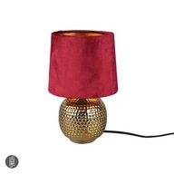 Elegantná stolová lampa do spálne SOPHIA červenej farby Elegantná stolová lampa do spálne SOPHIA červenej farby