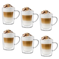 Termálne poháre na kávu, dvojité dno, Tadar, 6 ks