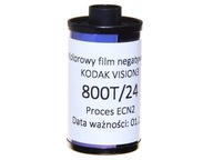 Film Kodak Vision3 500T/24 800T/24 CineStill ECN2