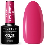 CLARESA UV/LED HYBRID POLISH LOVE STORY 5 CLARESA UV/LED HYBRID POLISH LOVE STORY 5