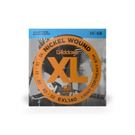 Struny pre elektrickú gitaru D'ADDARIO EXL140 (10-52) Struny pre elektrickú gitaru D'ADDARIO EXL140 (10-52)