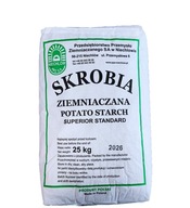 MÚKA ZEMIAKOVÝ ŠKROB 25 KG - POĽSKÝ VÝROBOK