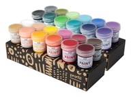 Sada farieb 24x25 ml, svetlé látky Sada farieb 24x25 ml, svetlé látky