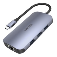 Unitek Hub N9+ USB-C HDMI, PD 100W, čítačka kariet