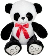 Maskot medvedíka Panda s mašľou - 30 cm Maskot medvedíka Panda s mašľou - 30 cm