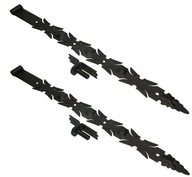 KOVANÝ PÁT NA DVERE 800MM + HÁK 2 KS KOVANÝ PÁT NA DVERE 800MM + HÁK 2 KS