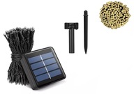 Solárne svetlá strunové svetlo 20m 200LED teplé Solárne svetlá strunové svetlo 20m 200LED teplé