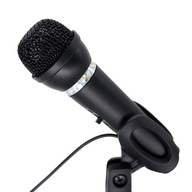 Stojanový stolový mikrofón s prepínačom Gembird