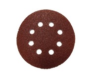 Kotúče na suchý zips otvory 125 mm GR 320 brúsny papier s otvormi 100 ks Kotúče na suchý zips otvory 125 mm GR 320 brúsny papier s otvormi 100 ks