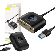 Baseus splitter adaptér USB 4v1 HUB USB 3.0