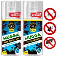 Mugga Spray Ikaridine 20% kliešte proti komárom 2x75ml