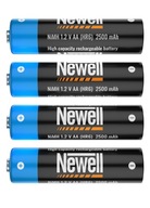 Batéria Newell NiMH AA 2500 4 ks blister Batéria Newell NiMH AA 2500 4 ks blister
