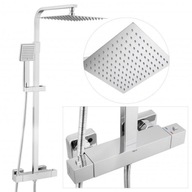 Zestaw prysznicowy bateria termostat deszczownica Zestaw prysznicowy bateria termostat deszczownica