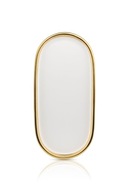 Dekoračný tanier Lovia White Gold, 25 cm, podnos na ovocie, biele glam sviečky Dekoračný tanier Lovia White Gold, 25 cm, podnos na ovocie, biele glam sviečky