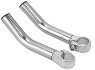 Kalloy Uno Kalloy rohy 130 mm hliníkové strieborné Kalloy Uno Kalloy rohy 130 mm hliníkové strieborné