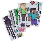 VEĽKÉ MINECRAFT XL NÁLEPKY NA STENU ORIGINÁL 19 x VEĽKÉ MINECRAFT XL NÁLEPKY NA STENU ORIGINÁL 19 x