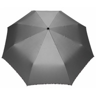 Automatický dámsky dáždnik značky Parasol, strieborná metalíza
