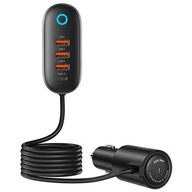 USAMS Lad. sám. 3xUSB 1xUSB-C 156W čierna/čierna CC161CC01 (US-CC161) USAMS Lad. sám. 3xUSB 1xUSB-C 156W čierna/čierna CC161CC01 (US-CC161)