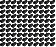 Kryt zástrčky RJ45 Kryt zástrčky LAN 100 ks Black Rubber Cat 5 Cat 6 Kryt zástrčky RJ45 Kryt zástrčky LAN 100 ks Black Rubber Cat 5 Cat 6
