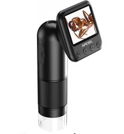 Digitálny mikroskop 800x + LCD Videá Fotografie HD 720p