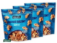 SUŠENÝ ANANÁS V KUSOCH Alesto 3x125g