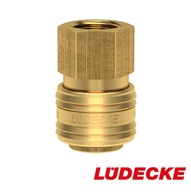 Rýchlo. obojstranný sekcia DN 7,2 LUDECKE GW M16x1,5' MS Rýchlo. obojstranný sekcia DN 7,2 LUDECKE GW M16x1,5' MS