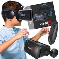 VR 3D 360 OKULIARE NA HRY FILMÁCIE SLÚCHADLÁ DO ucha POHODLNÉ VIRTUÁLNE VR 3D 360 OKULIARE NA HRY FILMÁCIE SLÚCHADLÁ DO ucha POHODLNÉ VIRTUÁLNE