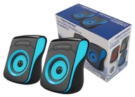 POČÍTAČOVÉ REPRODUKTORY PC 2.0 USB 2x3W S ÚPRAVOU POČÍTAČOVÉ REPRODUKTORY PC 2.0 USB 2x3W S ÚPRAVOU