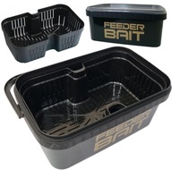 Feeder Bait Box 2L vedro + Drennan Modular System DMS sitko Feeder Bait Box 2L vedro + Drennan Modular System DMS sitko