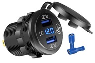 USB QC 3.0 VOLTMETER PLASTIC TOUCH N USB QC 3.0 VOLTMETER PLASTIC TOUCH N