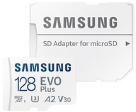128GB microSD karta Samsung EVO Plus 130MB S U3