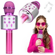 BEZDRÔTOVÝ REPRODUKTOR MIKROFÓNU KARAOKE BLUETOOTH