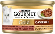 Gourmet Gold zapekaná kačica a morka 12 ks.