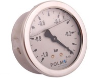 Glycerínový vákuomer M63 (-1 až 0 bar) zadná prípojka G1/4" POLMO Glycerínový vákuomer M63 (-1 až 0 bar) zadná prípojka G1/4" POLMO
