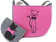 kabelka pre dievčatko mačička peňaženka k