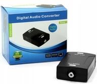 Koaxiálny adaptér SPDIF na optický Toslink RCA Koaxiálny adaptér SPDIF na optický Toslink RCA