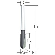 Makita D-10780 polkruhová fréza R4 mm, rukoväť 8 mm Makita D-10780 polkruhová fréza R4 mm, rukoväť 8 mm