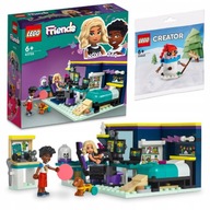 LEGO FRIENDS NOVA'S IZBA 41755 HERŇA + LEGO 30645 VIANOČNÁ SÚPRAVA LEGO FRIENDS NOVA'S IZBA 41755 HERŇA + LEGO 30645 VIANOČNÁ SÚPRAVA