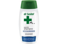 DR SEIDEL ŠAMPÓN S CHLORHEXIDÍNOM 220 ML pes kat DR SEIDEL ŠAMPÓN S CHLORHEXIDÍNOM 220 ML pes kat