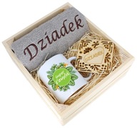 SKVELÝ DARČEK PRE DEDKA UTERÁK + KRABIČKA NA HRNKY SKVELÝ DARČEK PRE DEDKA UTERÁK + KRABIČKA NA HRNKY