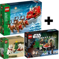 LEGO EXPERT 40499 +LEGO 40571+ LEGO STAR WARS 40658 MEGA VIANOČNÁ SÚPRAVA!