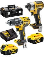 COMBO 2 DCD791 DCF887 2x5Ah DEWALT DCK268P2T TSTAK