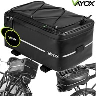 ZÁSUVKA NA BICYKEL NA NOSIČ, PEVNÁ TAŠKA NA VELCRO, VODEODOLNÝ KRYT VAYOX ZÁSUVKA NA BICYKEL NA NOSIČ, PEVNÁ TAŠKA NA VELCRO, VODEODOLNÝ KRYT VAYOX