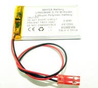 BATÉRIA Li-Poly 800mAh 3,7V 50X41X6,5mm BATÉRIA Li-Poly 800mAh 3,7V 50X41X6,5mm