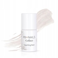 PB Nails Hybrid base 10ml Sparkling Base Bianco