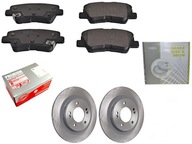 Brzdové kotúče + platničky zadné Hyundai i40 Brzdové kotúče + platničky zadné Hyundai i40