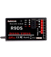 Prijímač RadioLink R9DS 2.4G 10-Ch SBUS a PPM Prijímač RadioLink R9DS 2.4G 10-Ch SBUS a PPM