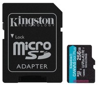 mSD karta Kingston Canvas Go! Plus 256 GB 170/90 MB